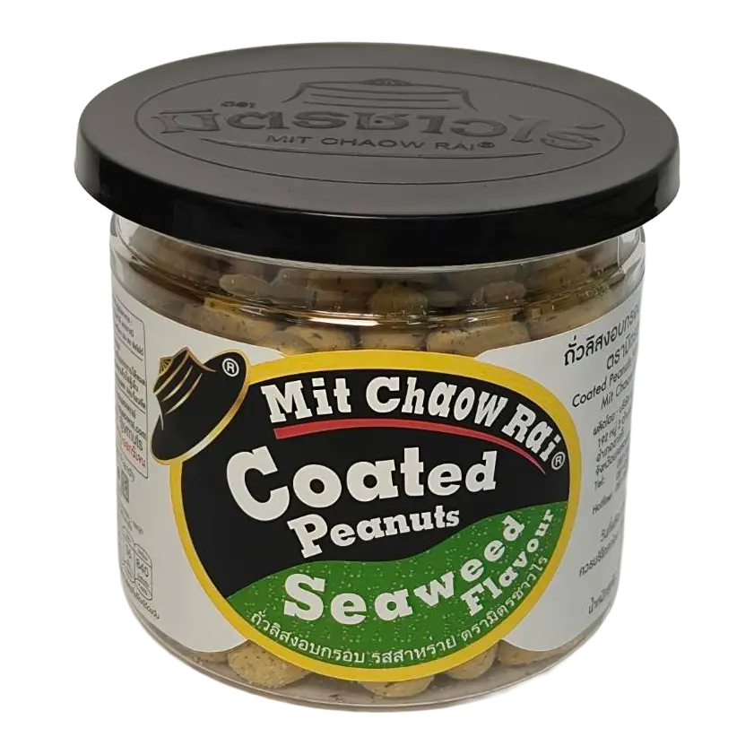 Mit Chaow Rai Seaweed coated peanuts jar